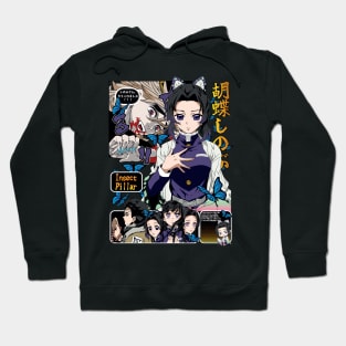 Benevolent Blossoms: Shinobu Kocho Design 01 Hoodie